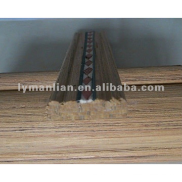 INLAY TEAK WOOD MOULDING FOR HOUSE DECORATION